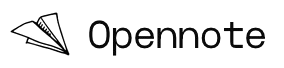 Opennote